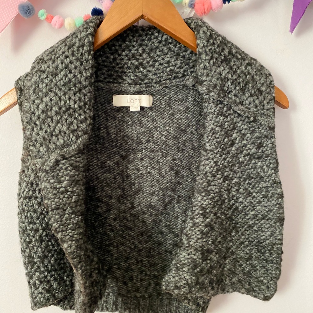 Loft Grey short vest